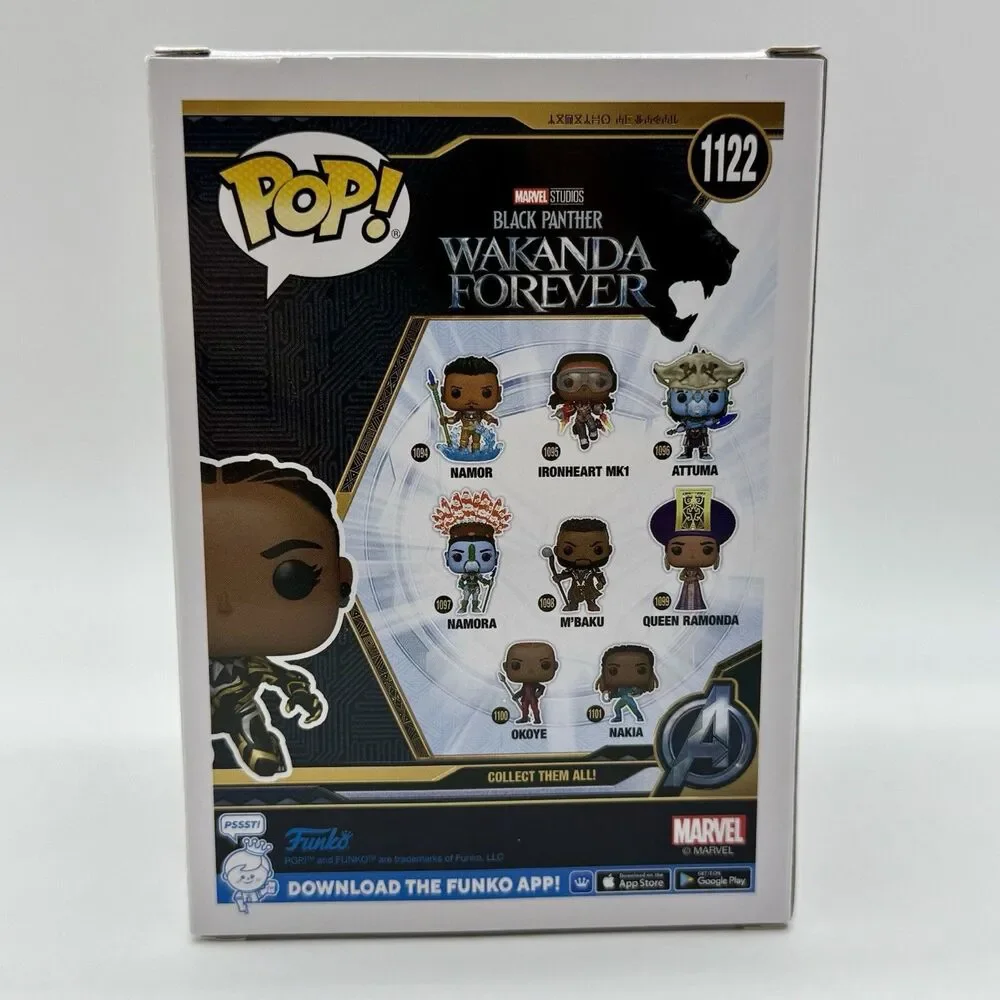 Funko POP! Marvel: Black Panther Wakanda Forever #1122 Collector Corps Exclusive